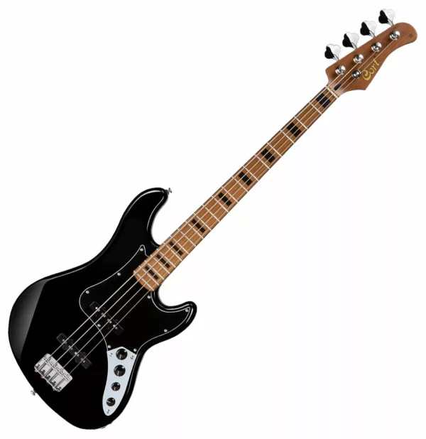 GB64JJ_BK_full-jpg Cort GB64JJ-BK Bajo Activo de 4 cuerdas Negro