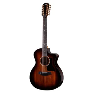 TAYLOR electroacústica de 12 cuerdas Deluxe con tapa de koa hawaiana