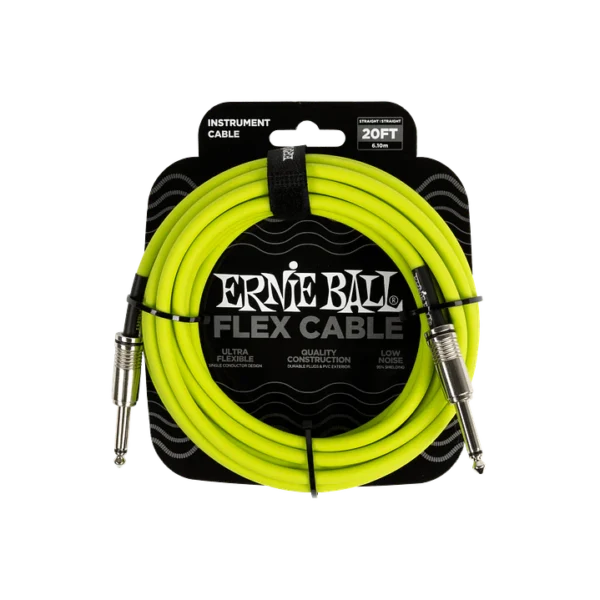 Cable de Instrumento Flex Recto 6m - Green P06419
